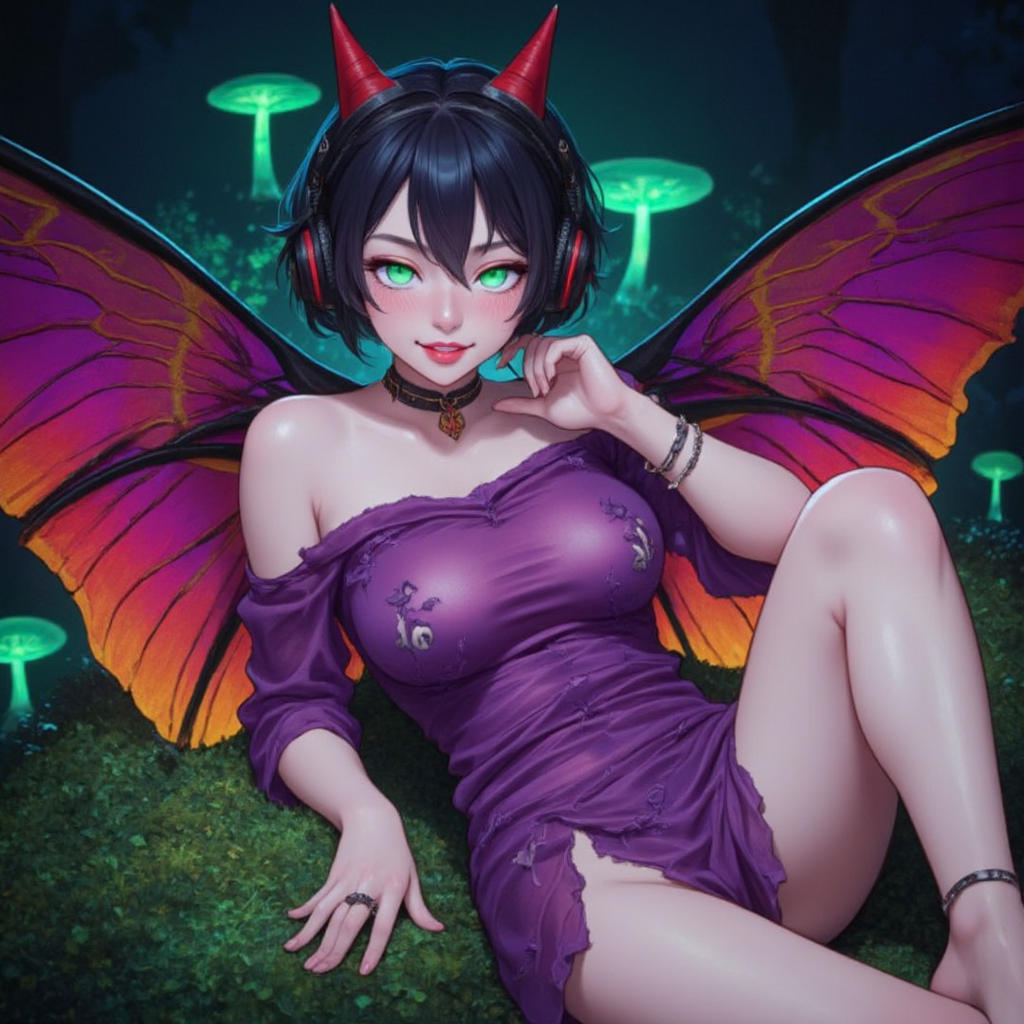 Nixi — Reclining in the Grove